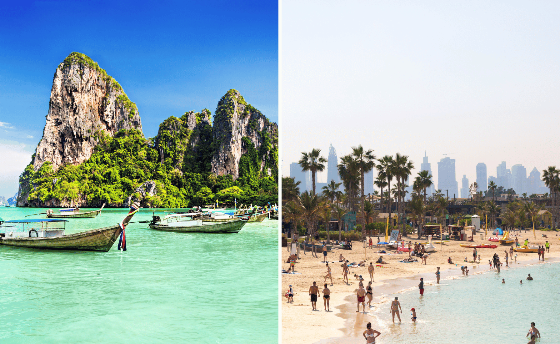 zimní dovolená thajsko dubaj